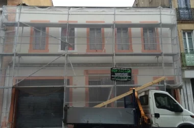 Ravalement de façade réalisé